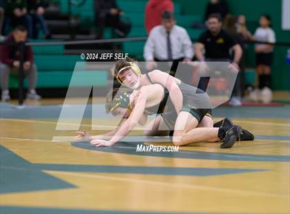 Thumbnail 3 in VHSL Region 5A Wrestling Semifinals photogallery.