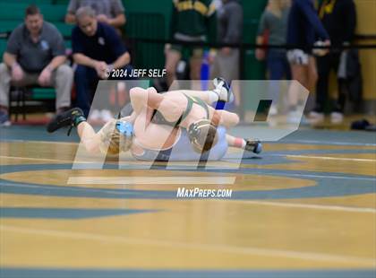 Thumbnail 2 in VHSL Region 5A Wrestling Semifinals photogallery.