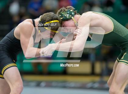 Thumbnail 2 in VHSL Region 5A Wrestling Semifinals photogallery.