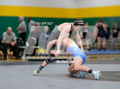Thumbnail 2 in VHSL Region 5A Wrestling Semifinals photogallery.
