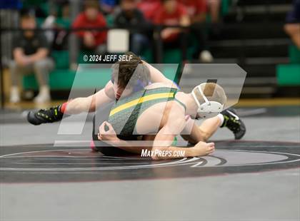 Thumbnail 3 in VHSL Region 5A Wrestling Semifinals photogallery.