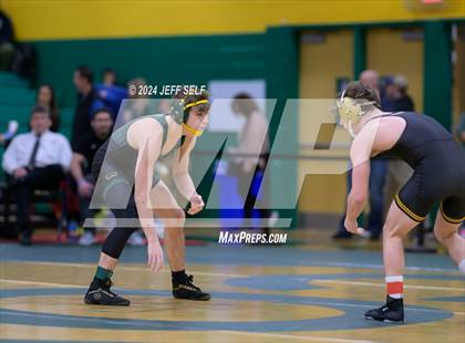Thumbnail 2 in VHSL Region 5A Wrestling Semifinals photogallery.