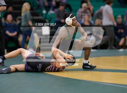 Thumbnail 2 in VHSL Region 5A Wrestling Semifinals photogallery.