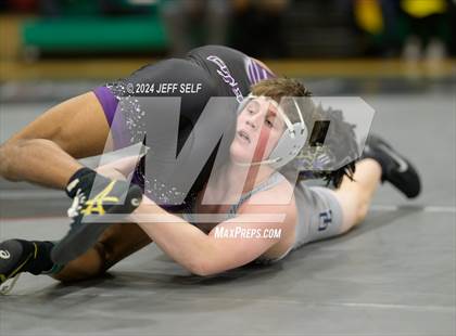 Thumbnail 2 in VHSL Region 5A Wrestling Semifinals photogallery.