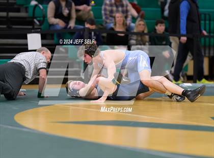 Thumbnail 2 in VHSL Region 5A Wrestling Semifinals photogallery.