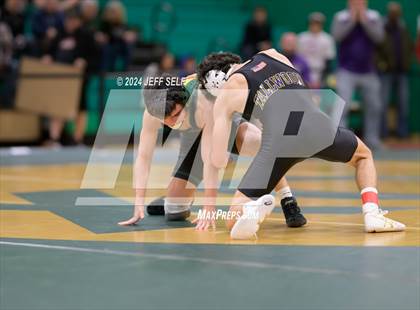 Thumbnail 2 in VHSL Region 5A Wrestling Semifinals photogallery.