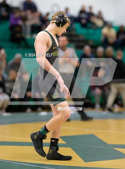 Thumbnail 3 in VHSL Region 5A Wrestling Semifinals photogallery.