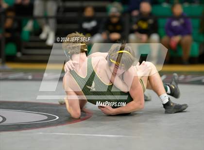 Thumbnail 2 in VHSL Region 5A Wrestling Semifinals photogallery.