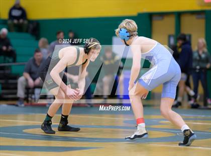 Thumbnail 3 in VHSL Region 5A Wrestling Semifinals photogallery.