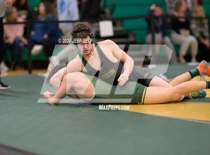 Thumbnail 1 in VHSL Region 5A Wrestling Semifinals photogallery.