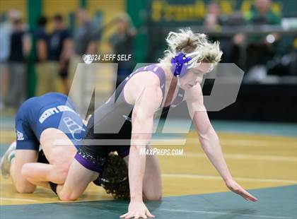 Thumbnail 1 in VHSL Region 5A Wrestling Semifinals photogallery.