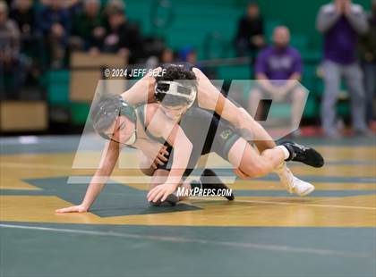 Thumbnail 1 in VHSL Region 5A Wrestling Semifinals photogallery.