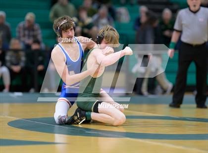 Thumbnail 1 in VHSL Region 5A Wrestling Semifinals photogallery.