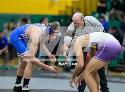 Thumbnail 3 in VHSL Region 5A Wrestling Semifinals photogallery.