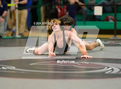 Thumbnail 1 in VHSL Region 5A Wrestling Semifinals photogallery.