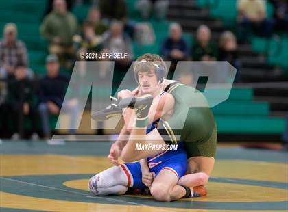 Thumbnail 1 in VHSL Region 5A Wrestling Semifinals photogallery.
