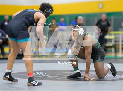 Thumbnail 3 in VHSL Region 5A Wrestling Semifinals photogallery.
