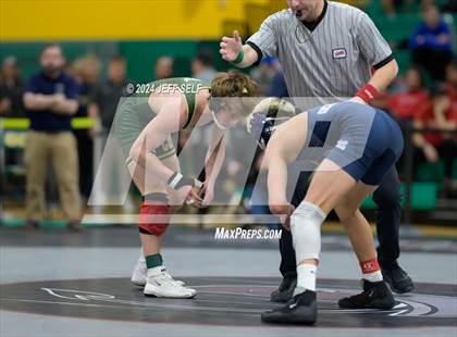 Thumbnail 2 in VHSL Region 5A Wrestling Semifinals photogallery.