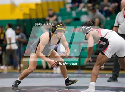 Thumbnail 1 in VHSL Region 5A Wrestling Semifinals photogallery.