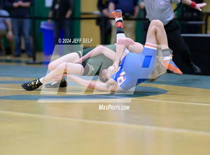 Thumbnail 2 in VHSL Region 5A Wrestling Semifinals photogallery.