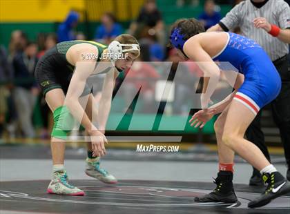 Thumbnail 3 in VHSL Region 5A Wrestling Semifinals photogallery.