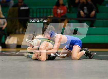 Thumbnail 3 in VHSL Region 5A Wrestling Semifinals photogallery.
