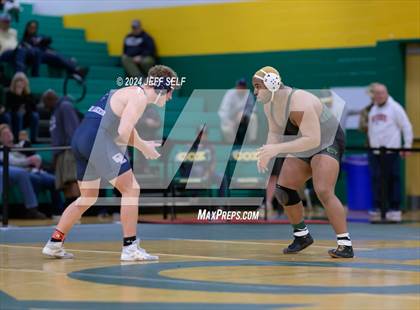 Thumbnail 3 in VHSL Region 5A Wrestling Semifinals photogallery.