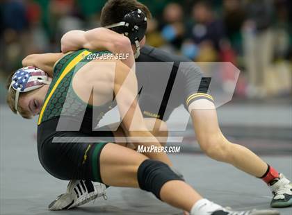 Thumbnail 2 in VHSL Region 5A Wrestling Semifinals photogallery.