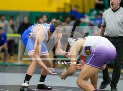 Thumbnail 1 in VHSL Region 5A Wrestling Semifinals photogallery.