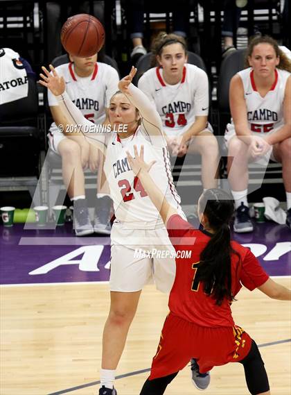 Thumbnail 1 in Rosary Academy @ Campolindo (CIF State Division 3 Final) photogallery.