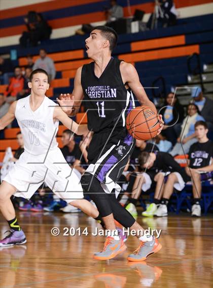 Thumbnail 1 in Foothills Christian vs Chino Hills (Tarkanian Classic) photogallery.