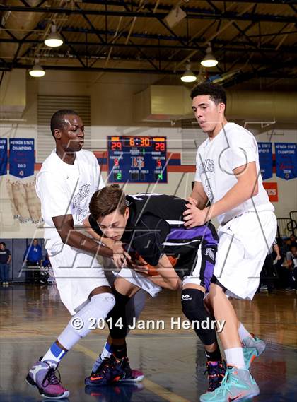 Thumbnail 1 in Foothills Christian vs Chino Hills (Tarkanian Classic) photogallery.