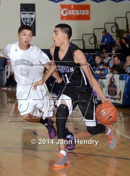 Thumbnail 2 in Foothills Christian vs Chino Hills (Tarkanian Classic) photogallery.
