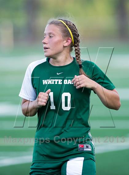 Thumbnail 3 in Cardinal Gibbons vs. White Oak (NCHSAA 3A Playoff) photogallery.