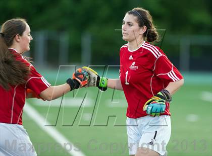 Thumbnail 2 in Cardinal Gibbons vs. White Oak (NCHSAA 3A Playoff) photogallery.