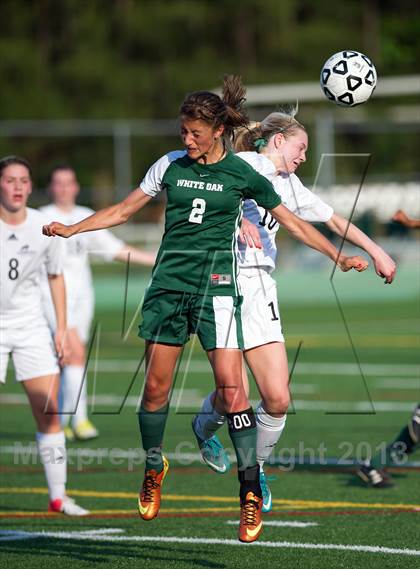 Thumbnail 1 in Cardinal Gibbons vs. White Oak (NCHSAA 3A Playoff) photogallery.