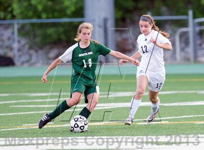 Thumbnail 2 in Cardinal Gibbons vs. White Oak (NCHSAA 3A Playoff) photogallery.