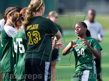 Thumbnail 1 in Cardinal Gibbons vs. White Oak (NCHSAA 3A Playoff) photogallery.