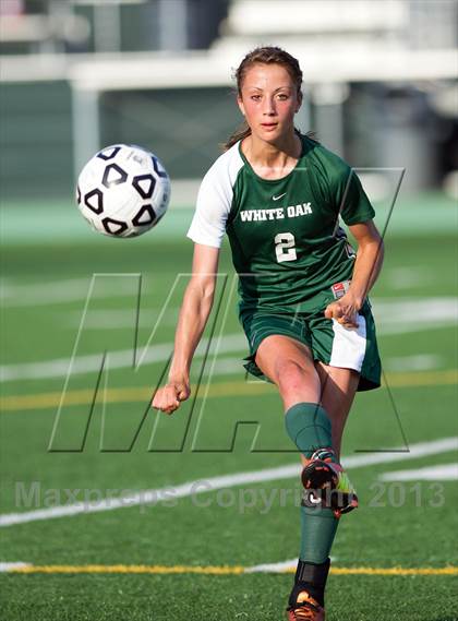 Thumbnail 1 in Cardinal Gibbons vs. White Oak (NCHSAA 3A Playoff) photogallery.