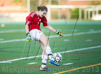 Thumbnail 2 in Cardinal Gibbons vs. White Oak (NCHSAA 3A Playoff) photogallery.
