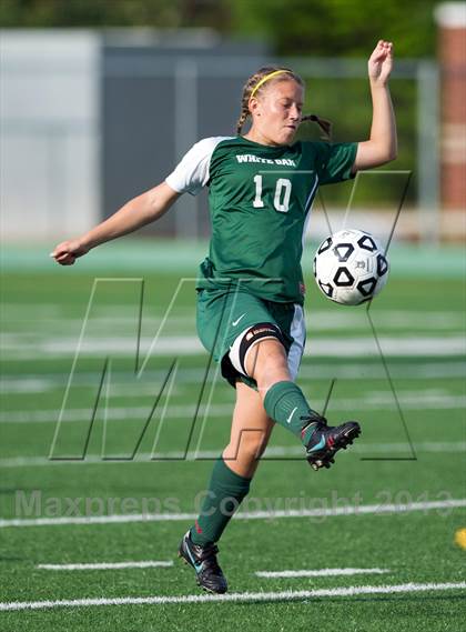 Thumbnail 1 in Cardinal Gibbons vs. White Oak (NCHSAA 3A Playoff) photogallery.