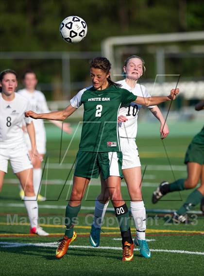 Thumbnail 3 in Cardinal Gibbons vs. White Oak (NCHSAA 3A Playoff) photogallery.