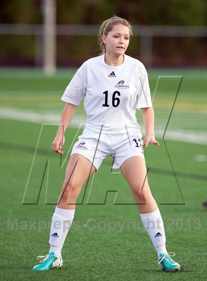 Thumbnail 3 in Cardinal Gibbons vs. White Oak (NCHSAA 3A Playoff) photogallery.