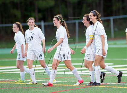 Thumbnail 3 in Cardinal Gibbons vs. White Oak (NCHSAA 3A Playoff) photogallery.