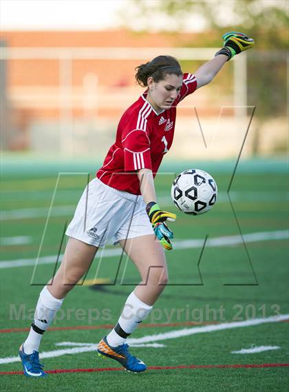 Thumbnail 2 in Cardinal Gibbons vs. White Oak (NCHSAA 3A Playoff) photogallery.
