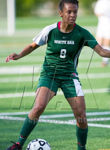 Thumbnail 2 in Cardinal Gibbons vs. White Oak (NCHSAA 3A Playoff) photogallery.