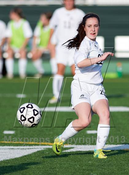 Thumbnail 1 in Cardinal Gibbons vs. White Oak (NCHSAA 3A Playoff) photogallery.