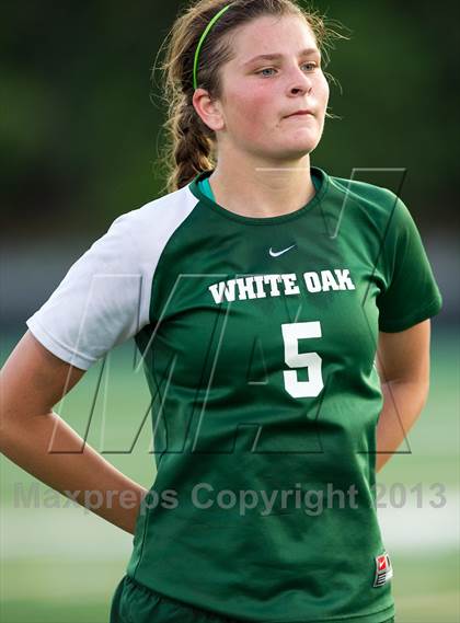 Thumbnail 2 in Cardinal Gibbons vs. White Oak (NCHSAA 3A Playoff) photogallery.