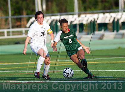 Thumbnail 2 in Cardinal Gibbons vs. White Oak (NCHSAA 3A Playoff) photogallery.