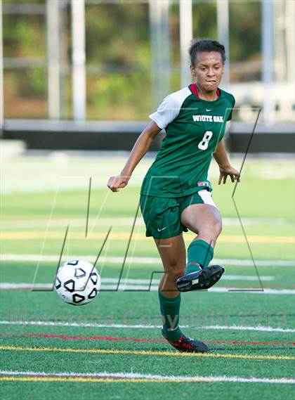 Thumbnail 1 in Cardinal Gibbons vs. White Oak (NCHSAA 3A Playoff) photogallery.